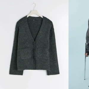 Stickad kofta från gina - Säljer denna fina stickade koftan från Gina tricot som är slutsåld. Endast använd 2 gånger