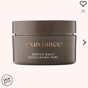 Exuviance Exfoliating Pads - Exuviance  Gentle Daily Exfoliating Pads 55 ml  Oöppnad förpackning!  Lystergivande och milt exfolierande pads som även stimulerar cellförnyelsen och återfuktar intensivt. mindre synbara porer.