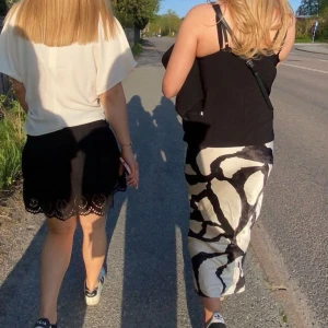 Mönstrad kjol - Mönstrad kjol i storlek XS tror jag