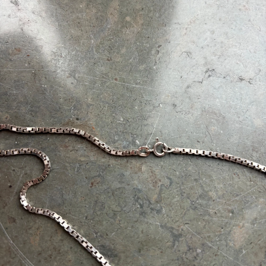 Silver halsband - 90