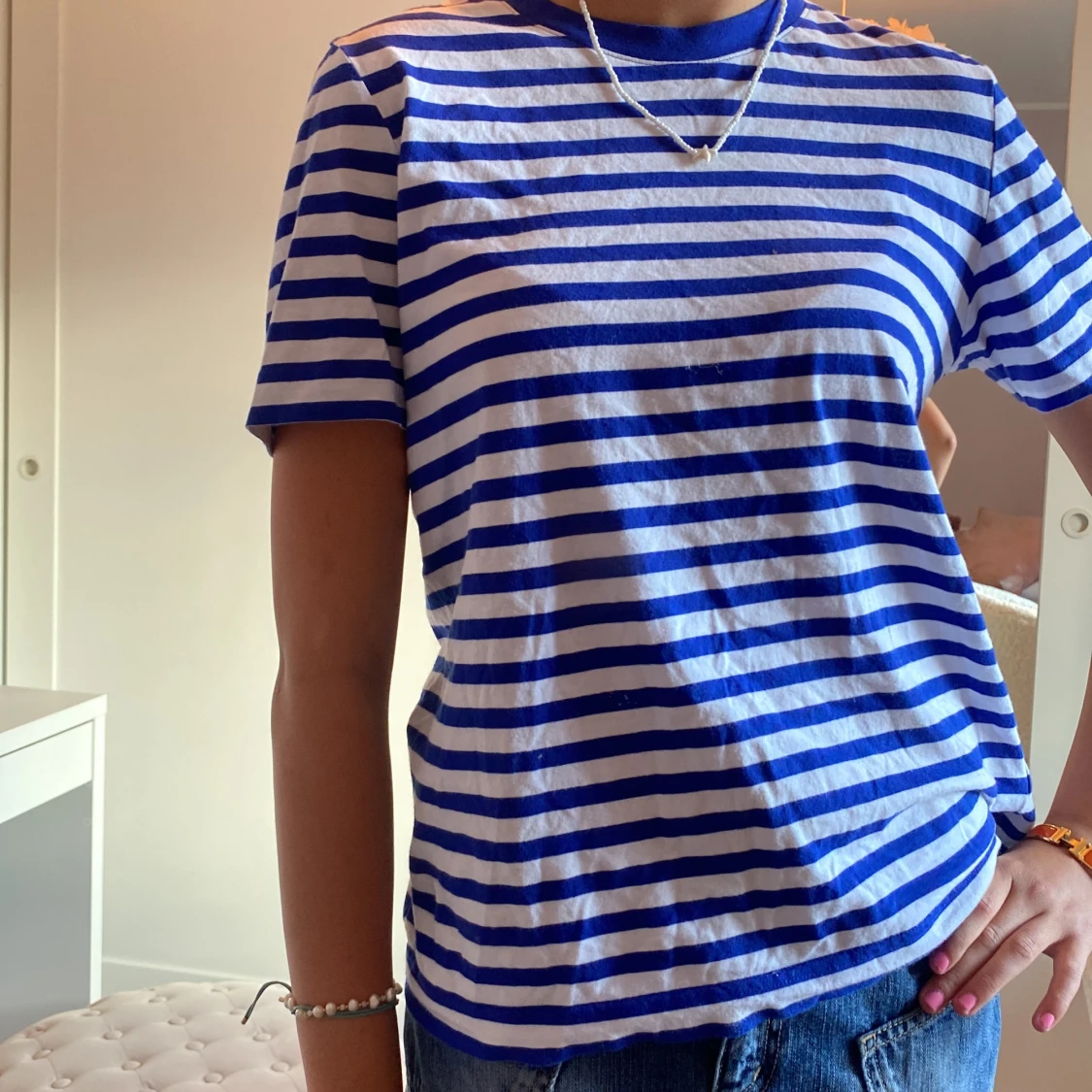 Randig t-shirt  - 90