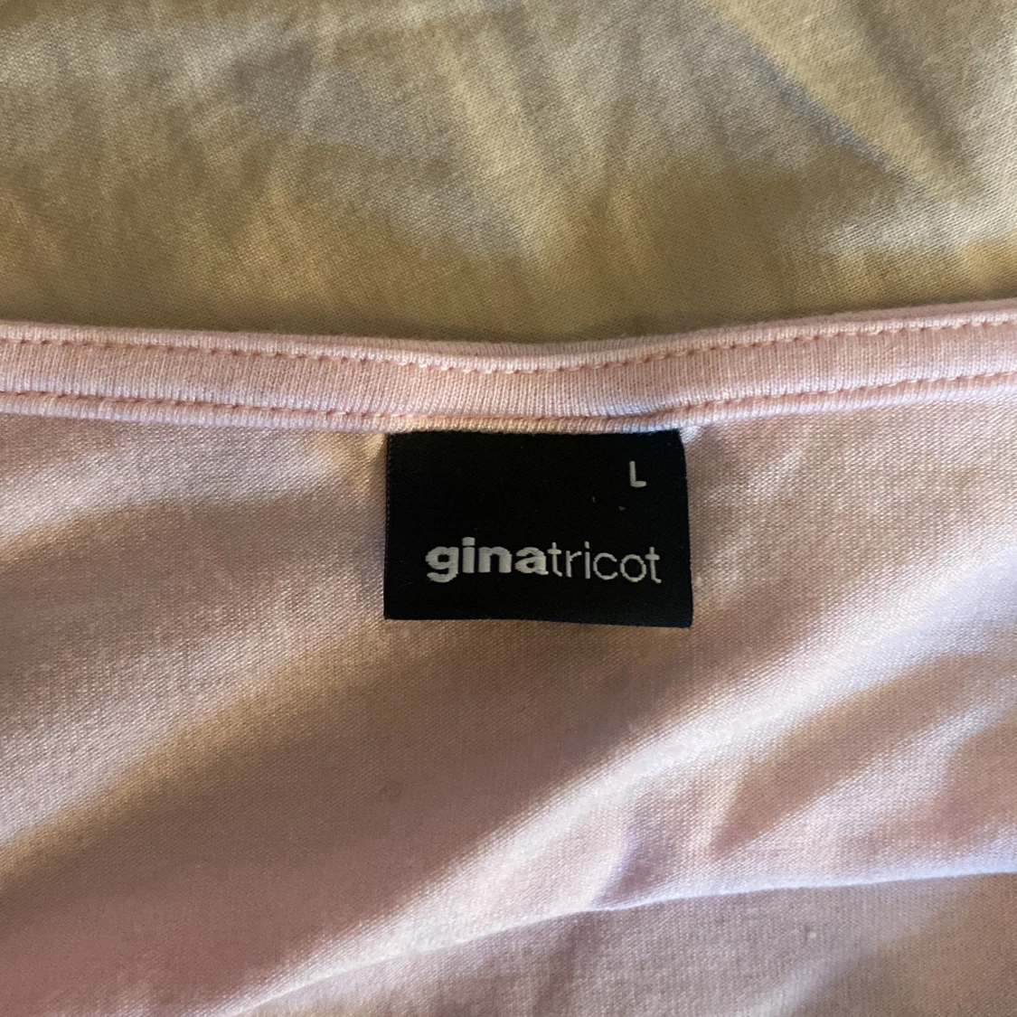 Rosa långärmad topp - 90