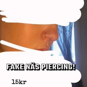 Fake näspiering  - Fake näspiering har några stycken så jag säljer dom oanvända..