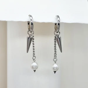 Handgjorda örhängen  - Handgjorda örhängen ● Material- rostfritt stål och glaspärlor ●Örhängeskrokar - rostfritt stål ●Längd -5,7cm .Vattentåliga, ändrar inte färgen! Följ:@ekjewelryofficial 