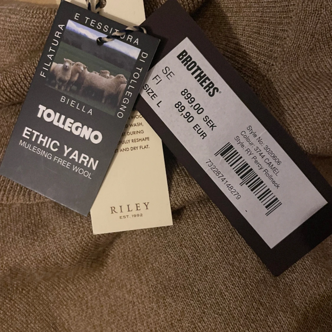 Turtleneck tröja - 90