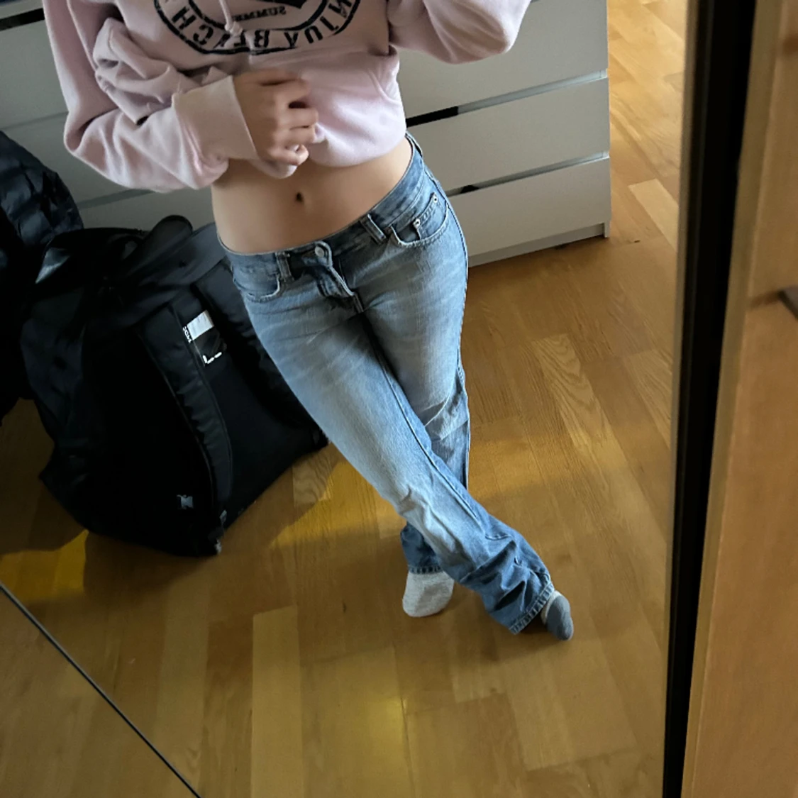 Lågmidjade jeans  - 91