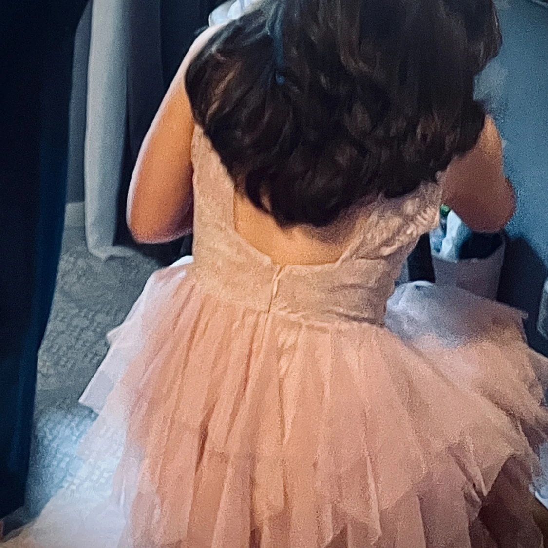 Rosa balklänning - 90