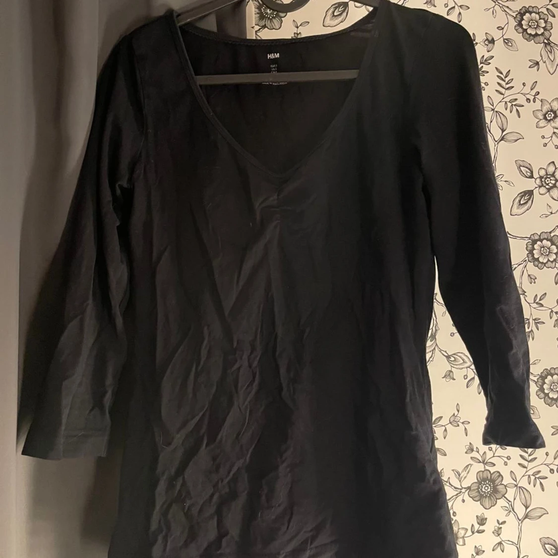 Svart långärmad tröja från H&M