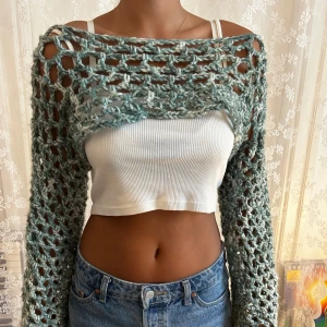 crochet bolero - virkad bolero (egengjord) i bra skick! 