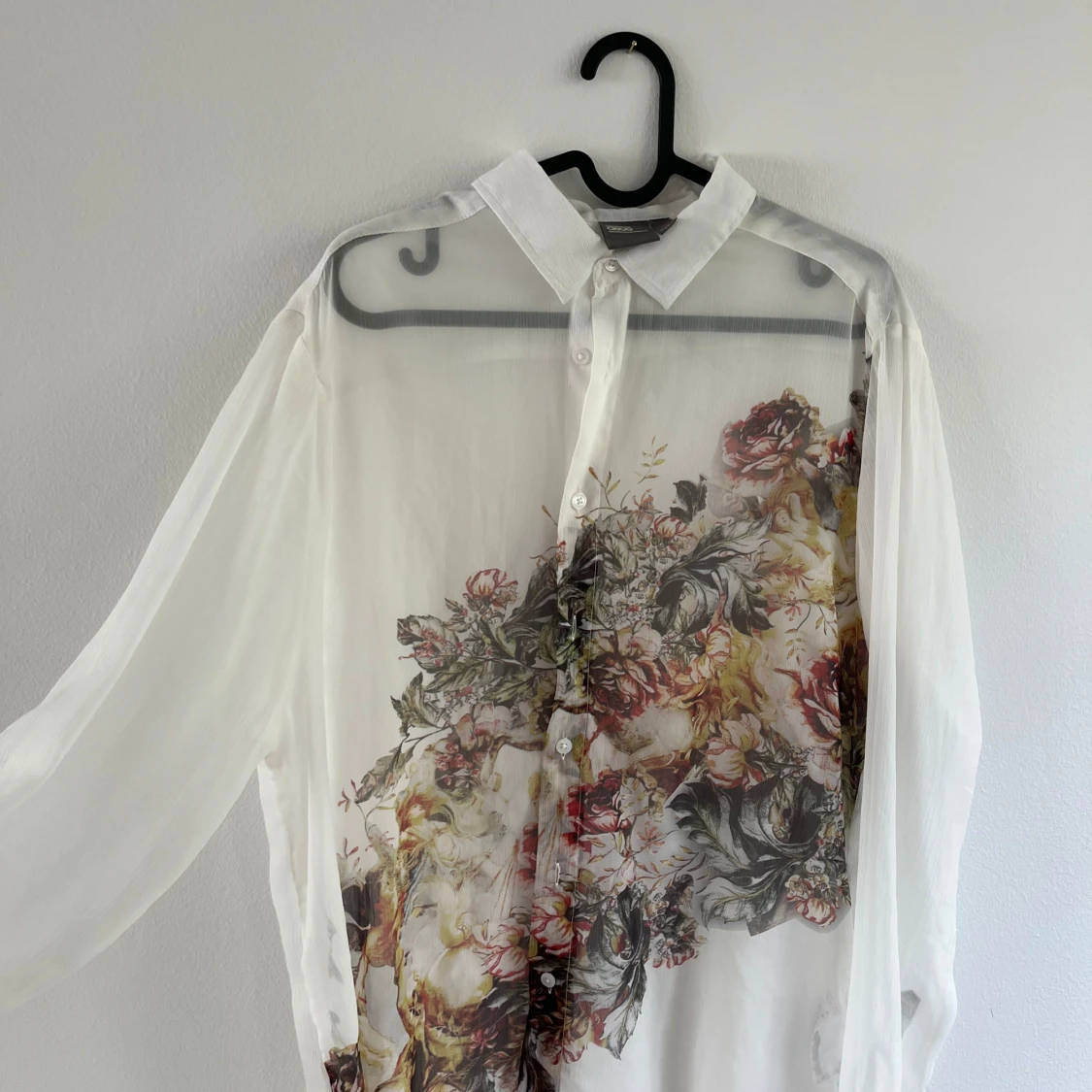 ASOS Floral Sheer Shirt - 90