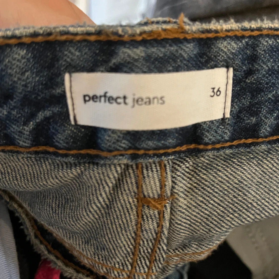 Lågmidjade jeans  - 90