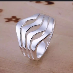 Ring sterlying silver 925 klapp - Dam silverring 925 sterlying I bra skick.