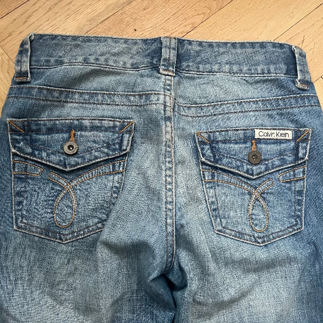 Calvin Klein lågmidjade jeans