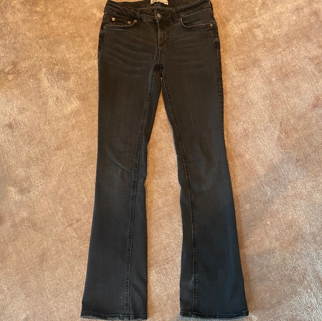 Lågmidjade jeans