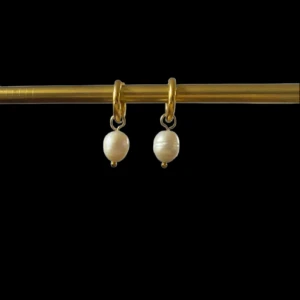 Örhängen  - Äkta pärlor! Stainless steel💗 