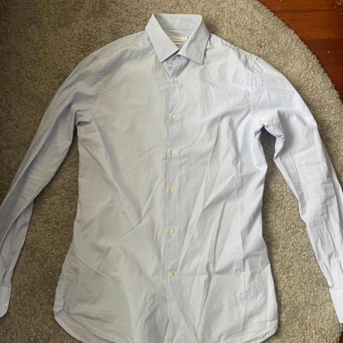 Ljusblå J.Lindberg skjorta  - 91