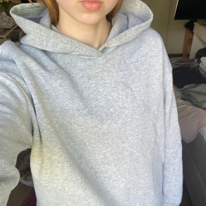 Grå hoodie - Säljer en grå hoodie med ett vackert tryck på ryggen med blåa fjärilar & vit text💗🦋Använd ca 10 gånger & har inga fel, men såklart inte i nyskick (lite nopprig)☺️Perfekt till allt, älskar denna men används inte längre🥲Billiga kläder➡️min profil❤️
