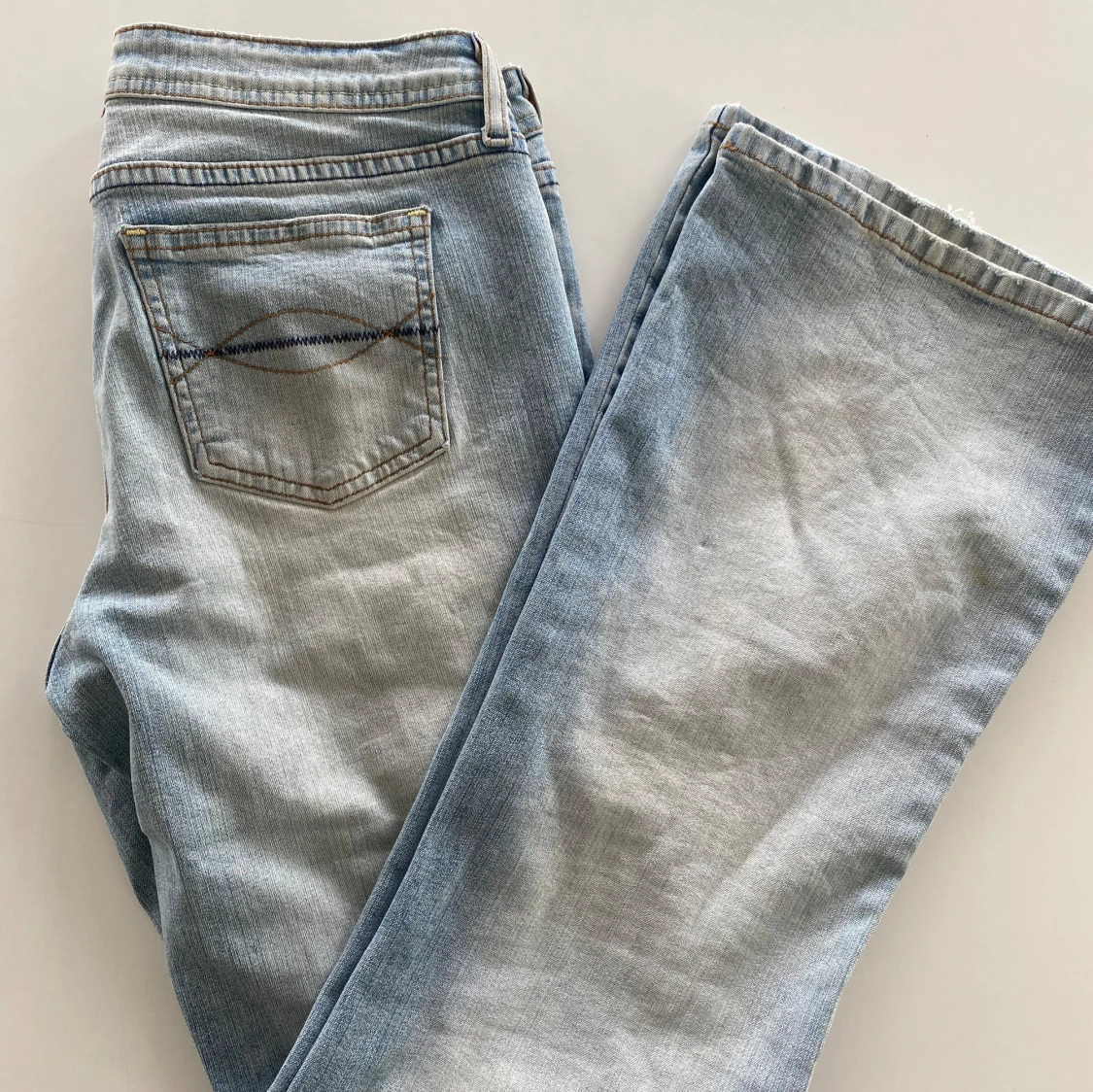 Lågmidjade flared jeans - 91