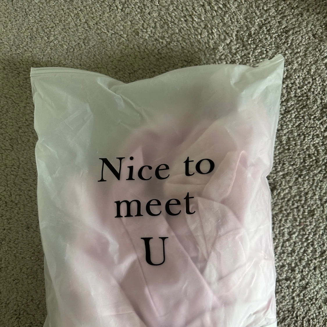 Rosa volangklänning  - 91