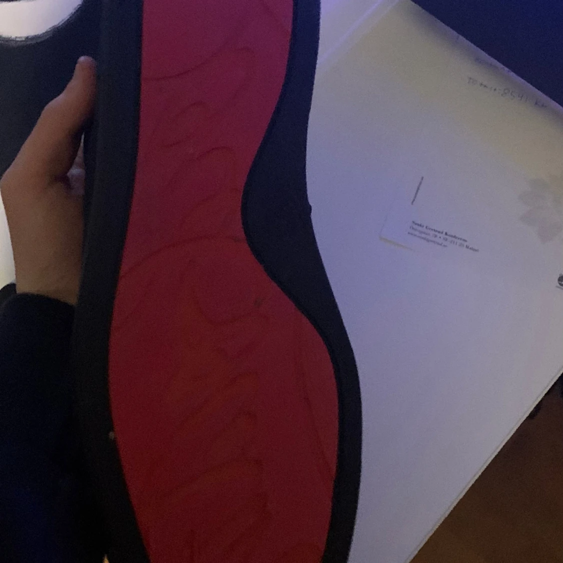 Louboutin spikes svarta - 90