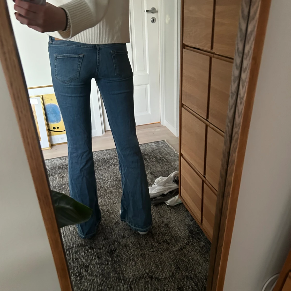 Lågmidjade jeans - 90