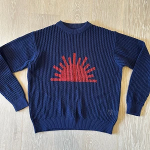 Mutimer Fisherman’s Knit - Never Worn Mutimer Fisherman’s Knit.  - Size S - 100% cotton - Loose, 5GG gauge knit - Small holes in the knit loop construction - Boxy, slightly cropped. - Elongated sleeves meant to bunch up on the wrist - Screen printed graphic