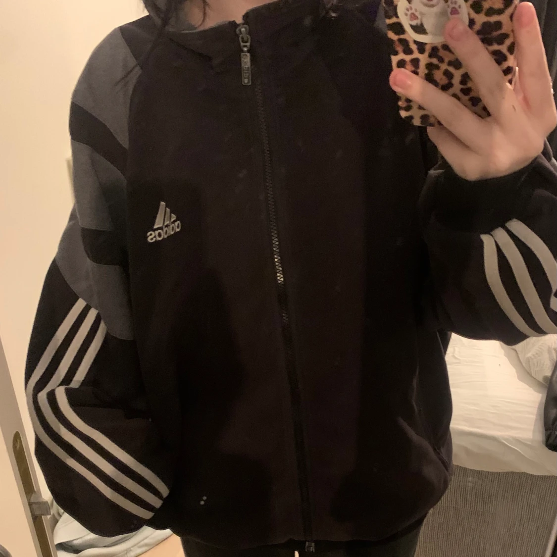 Adidas zip up - 90