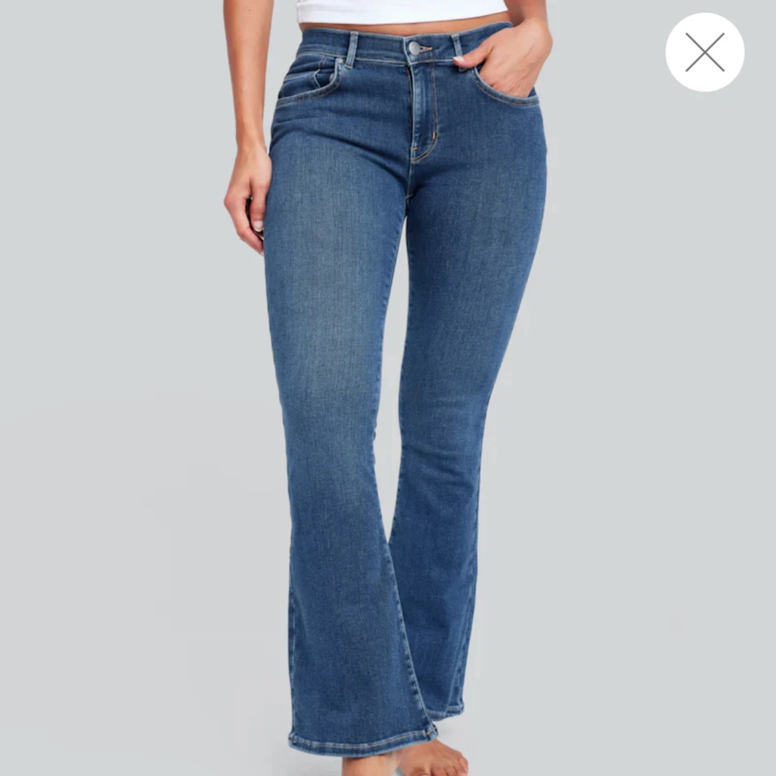 Låg midjade jeans - 91