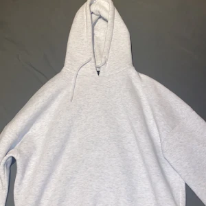 LXA hoodie grå - LXA hoodie i grått med grönt tryck på ryggen knappt använd köpt för en månad sen 