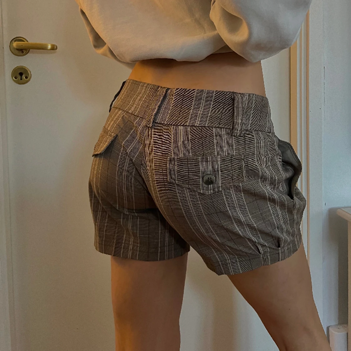 Lågmidjade shorts