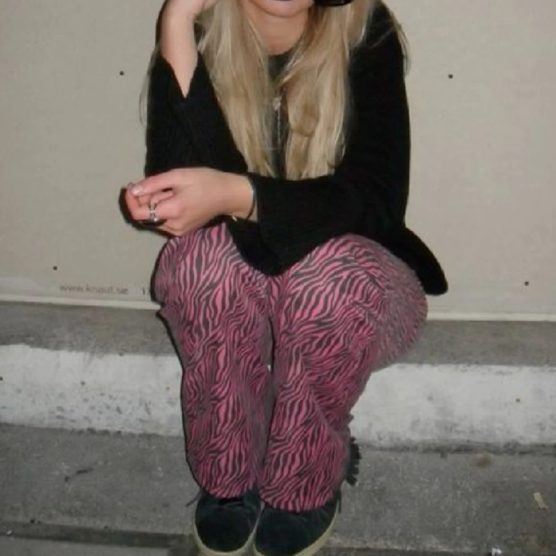 Mönstrade byxor  - 90