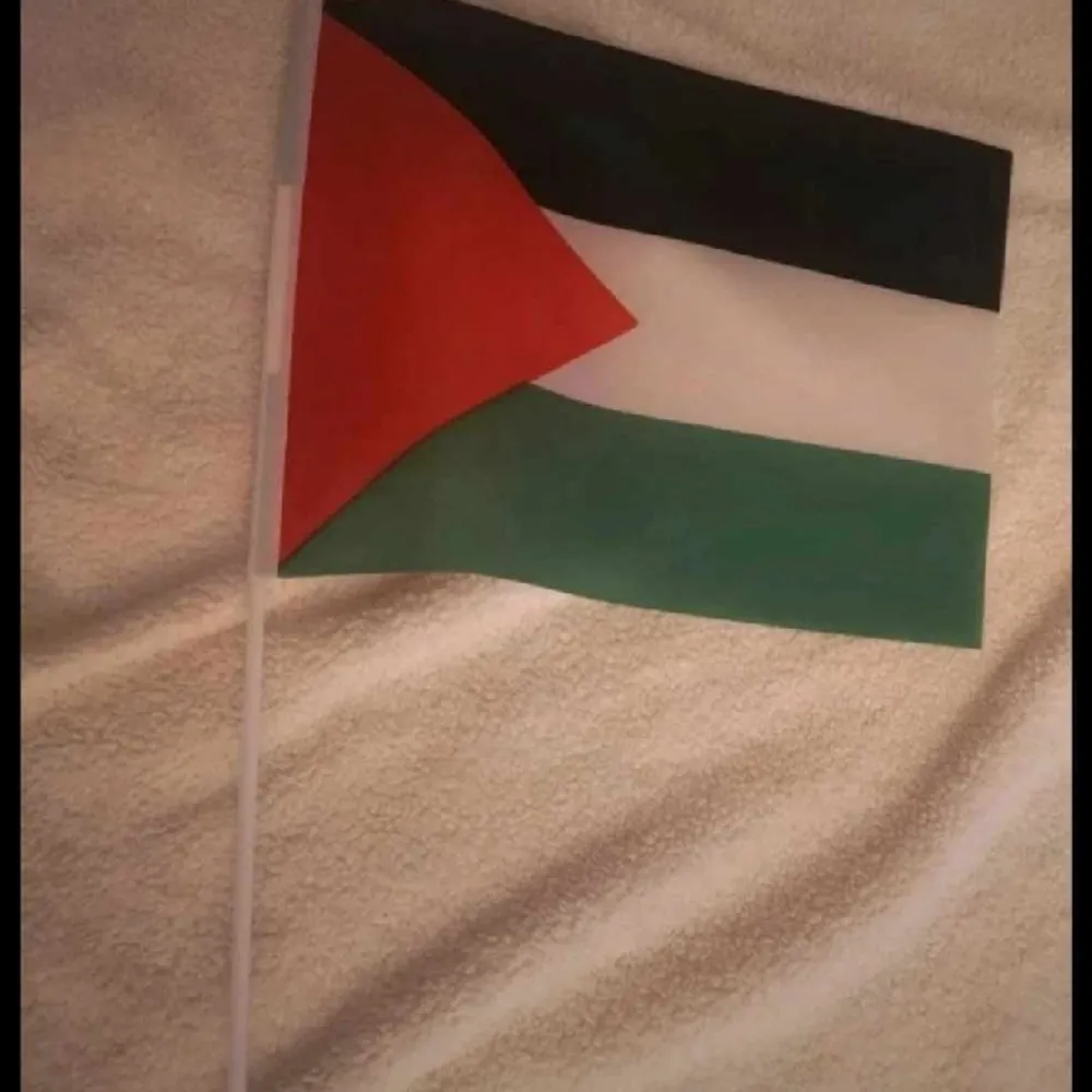 Palestina flagga, helt ny. Övrigt.