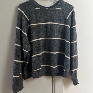 H&M långärmad tröja - Small, inga defekter, grå och vit färg 
