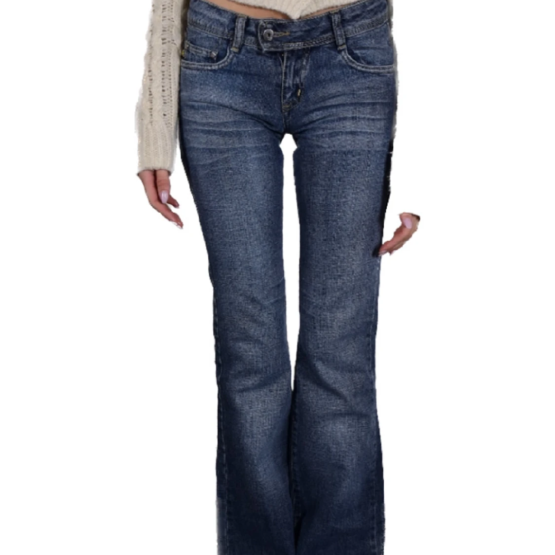 Lågmidjade jeans - 91