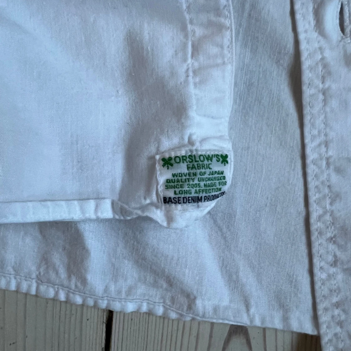 Vit skjorta safari från japanska or’Slow - 91