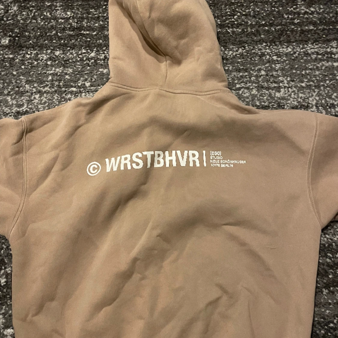 WRSTBHVR hoddie  - 90
