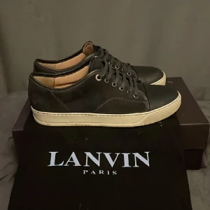 Lanvin sneakers - Säljer mina Lanvin i superskick (9/10), Storlek 7 passar mig som har 42. Färgen är grå. Nypris 4299kr. Bättre pris vid snabb affär.