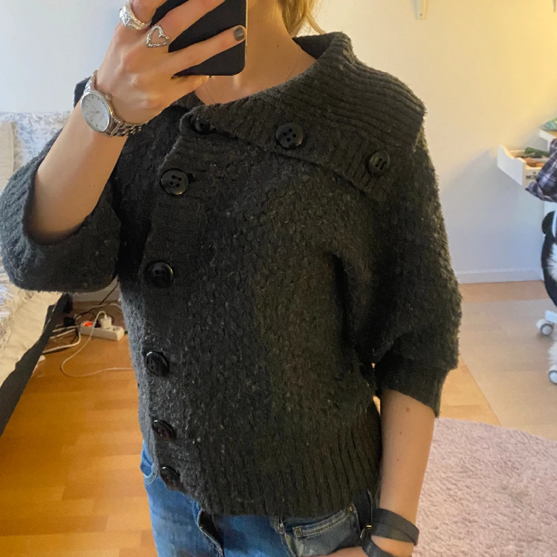 Stickad tröja - 90