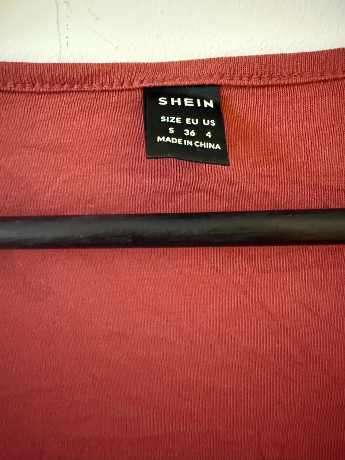 Rostbrun croppad topp  - 1