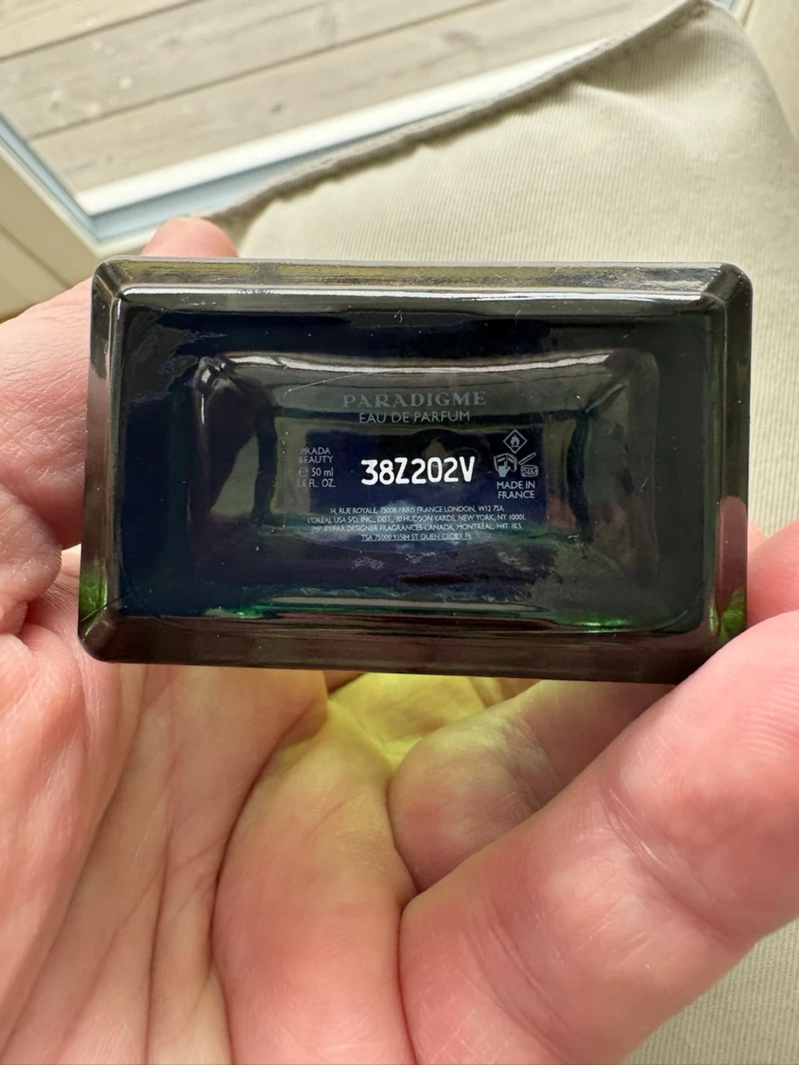 Prada parfymflaska mörkgrön - 1