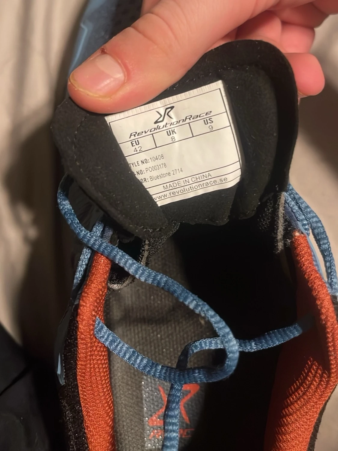 Blå sneakers från RYKA - 2