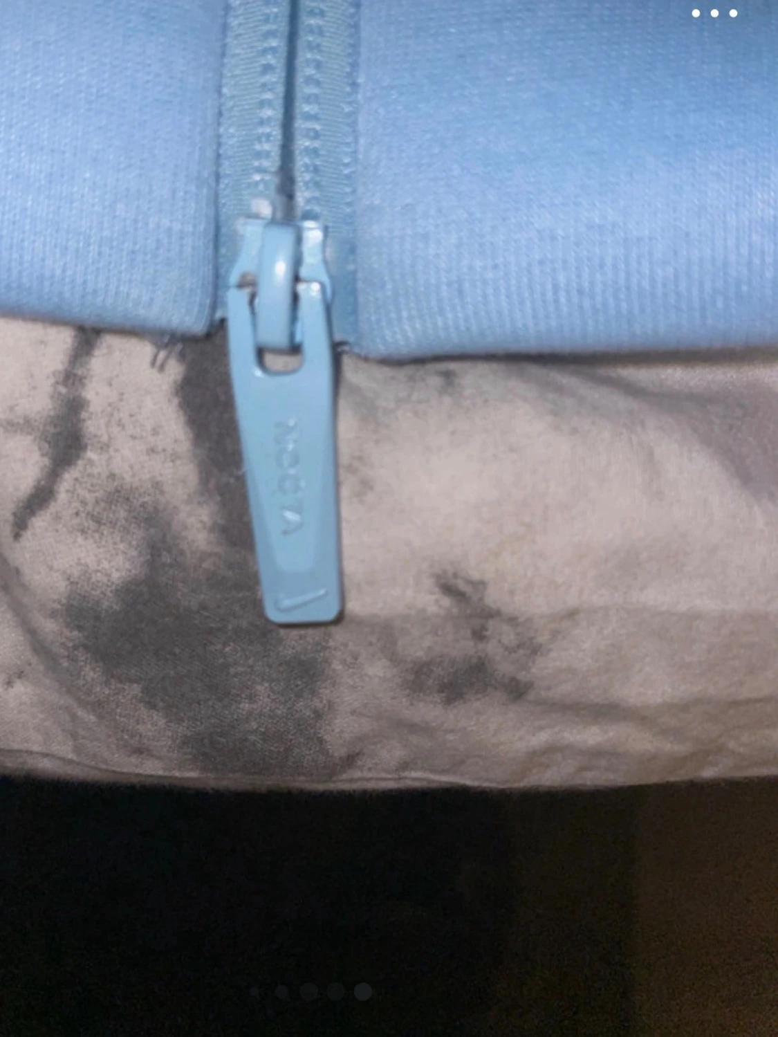 Blå NOCTA hoodie med dragkedja reserverat