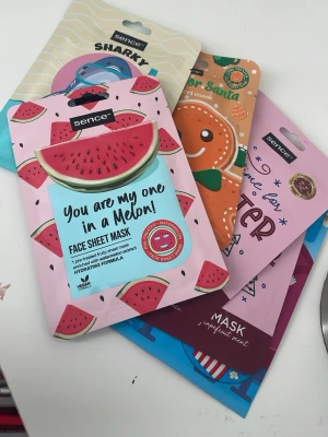 Ansiktsmasker - 6 olika ansiktsmasker. 5st är från sence och en är från facefacts