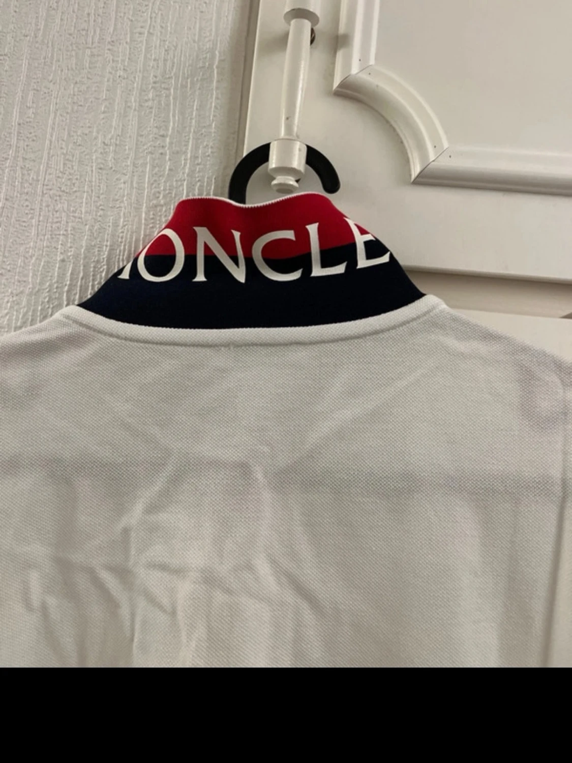 Vit pikétröja från Moncler - 6