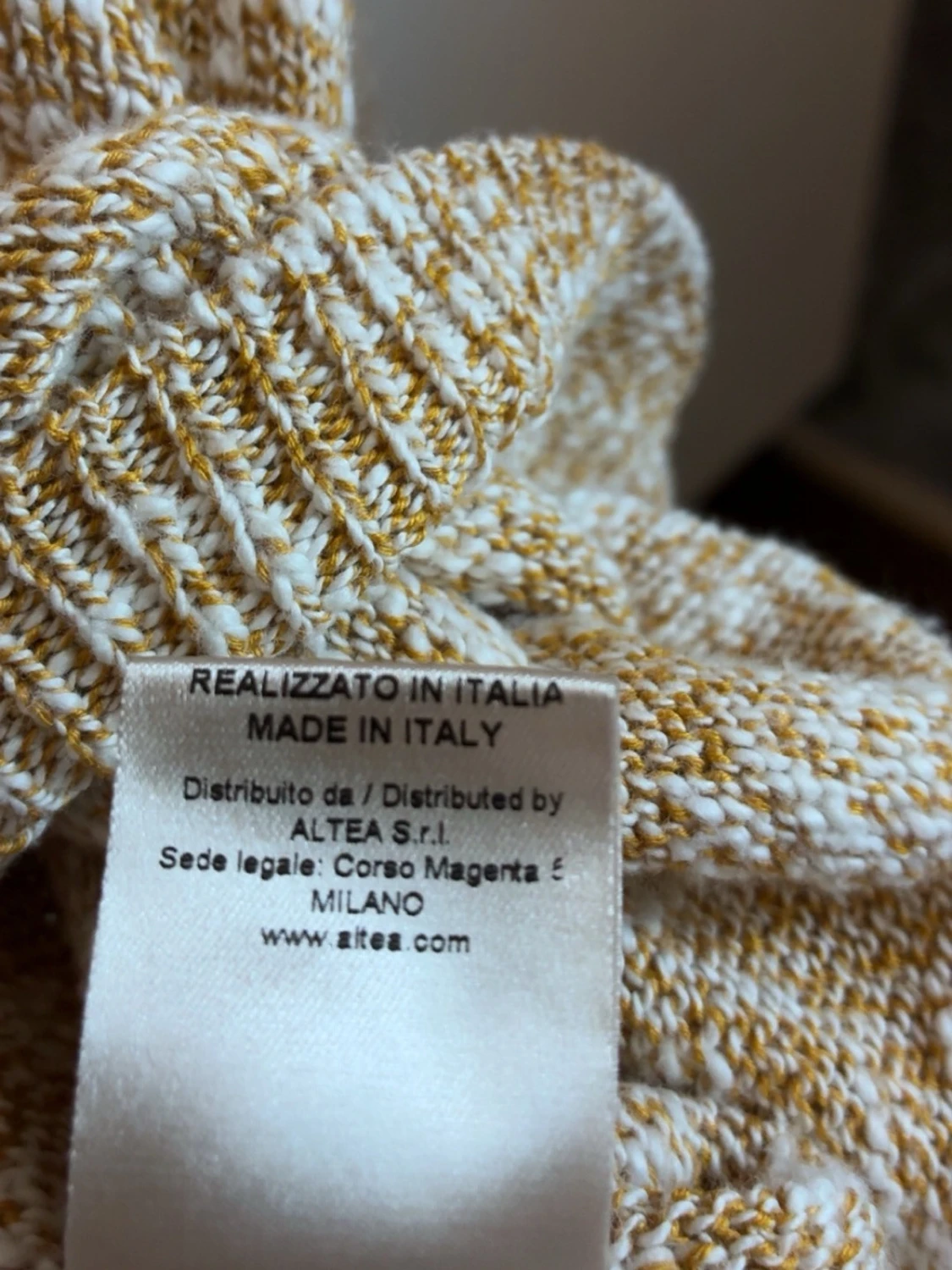 Lyxig stickad tröja från Altea Milano - 5