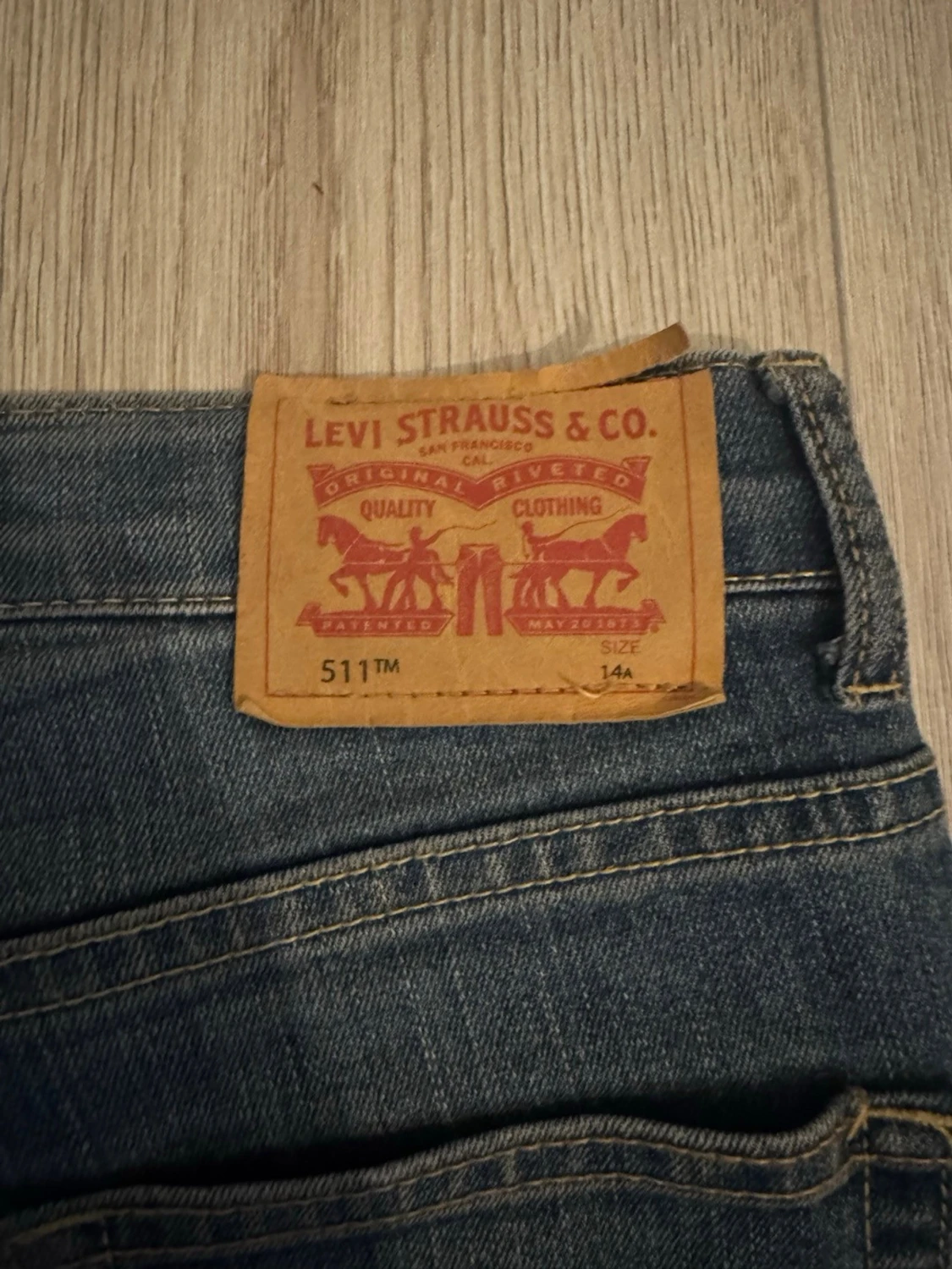 Blå jeans från Levi's - 3