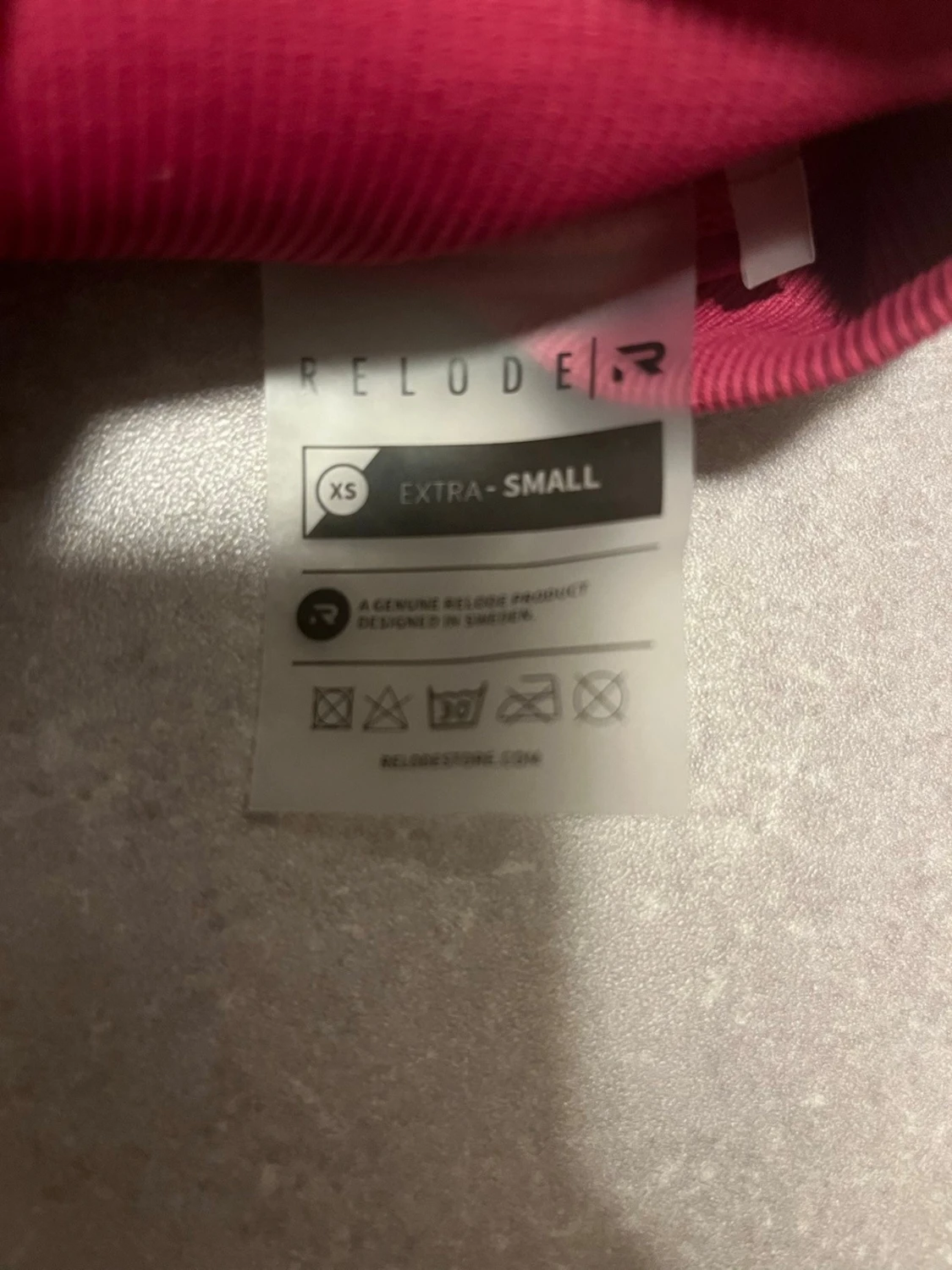 Vinröda seamless shorts från Relode - 2