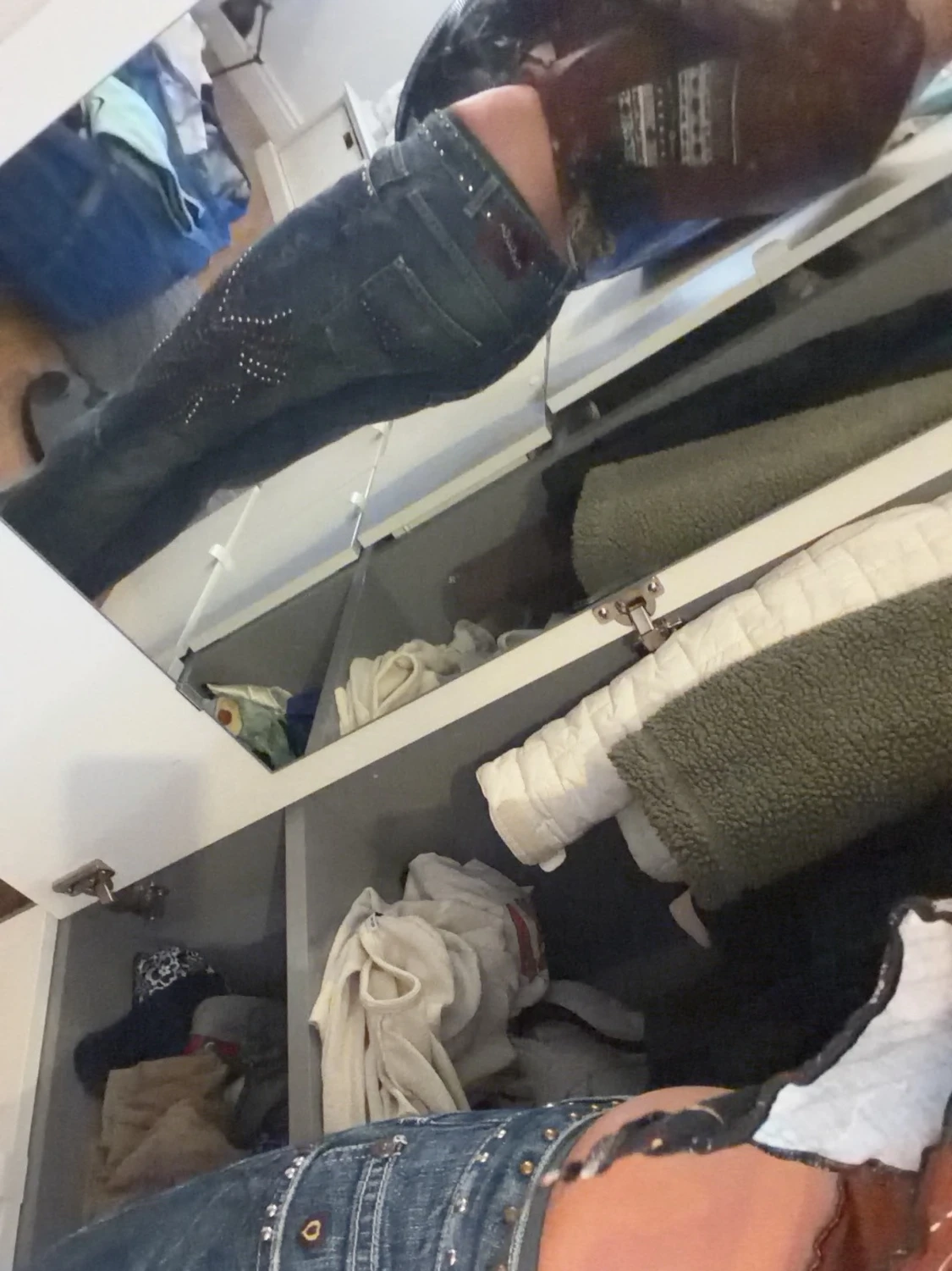Blå Miss Sixty jeans med nitar - 6