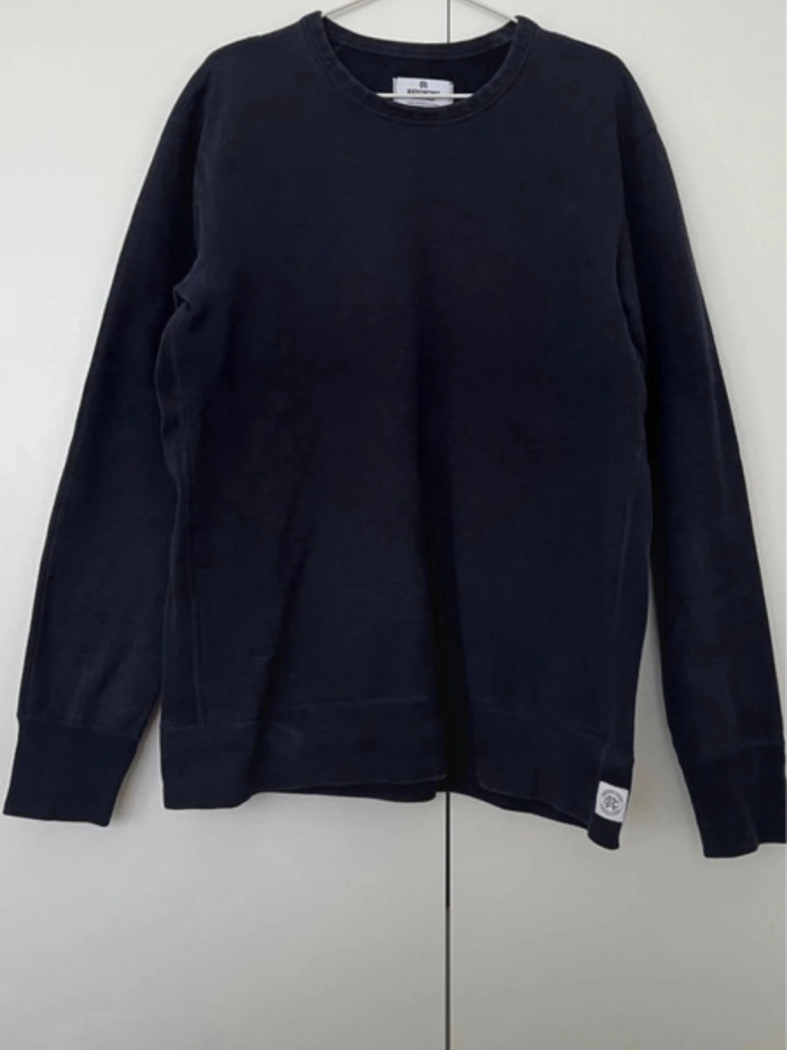 Svart stickad tröja från Reigning Champ