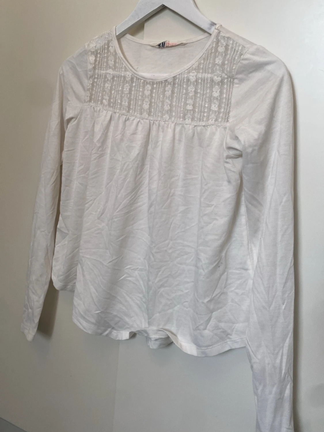 Vit blus